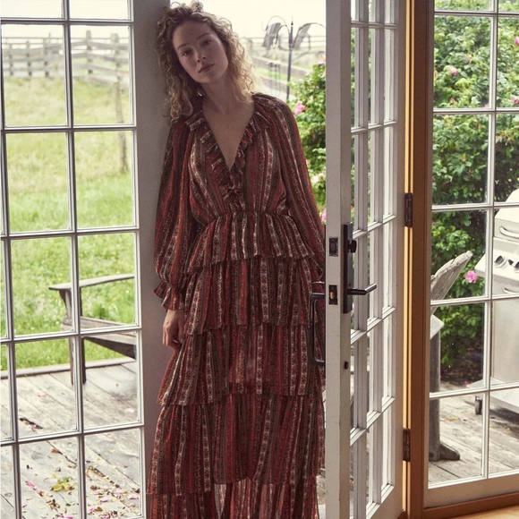 Doen Marlanna Dress in Villa Floral - Picture 2 of 7